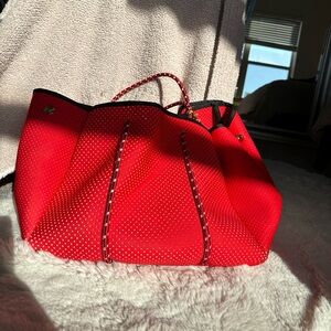 Annabel Ingall Sporty Spice Neoprene Tote with Pochette